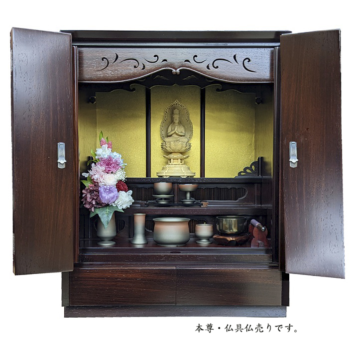 東京仏壇 上置18号 伝統工芸品 本紫檀 No052106 – 東京上野・浅草