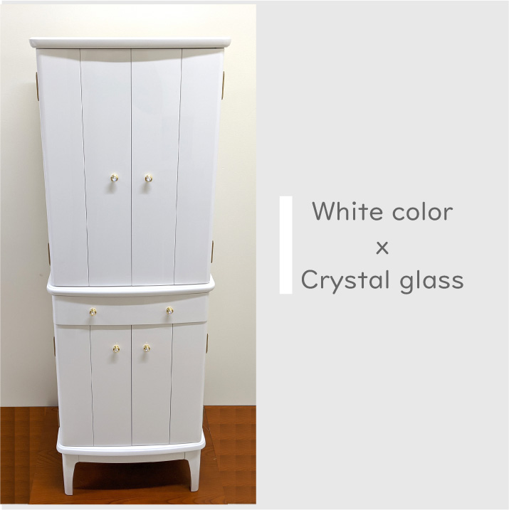 白いお仏壇 洋風家具調のおしゃれな仏壇 仏壇仏具 翠雲堂本店 すいうんどう 仏壇店 東京浅草仏壇通り